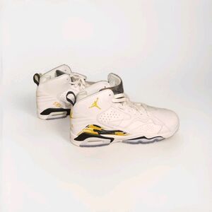 Size 8/ 6.5 Y- Air Jordan MVP White Yellow Ochre